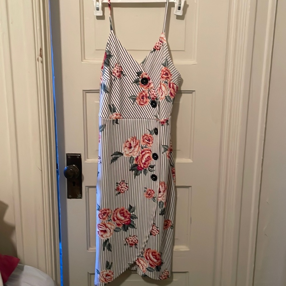 Stretchy bodycon sundress midi, donating 9/14